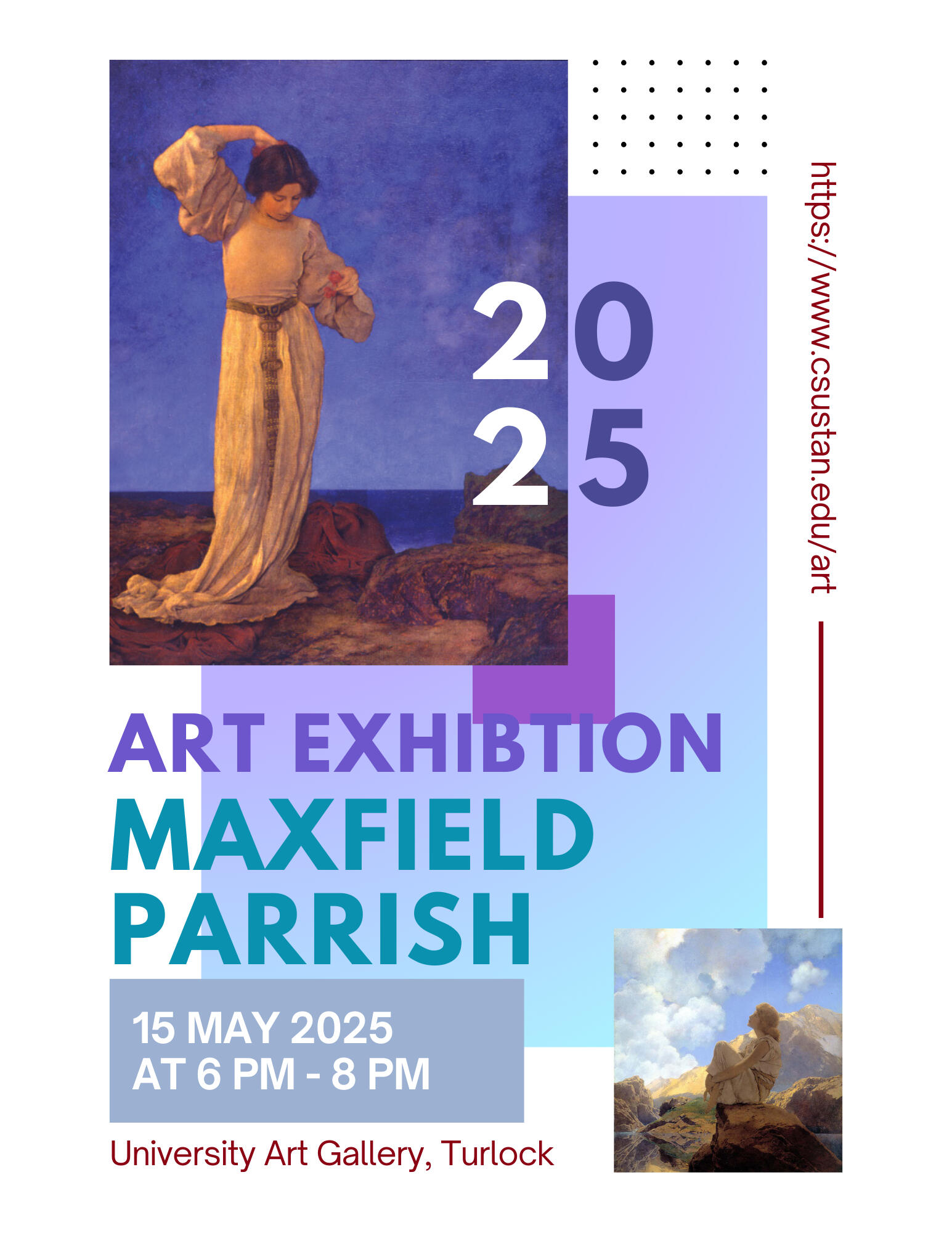 "Maxfield Parrish Poster" 5/15/25 "Maxfield Parrish Poster" 5/15/25